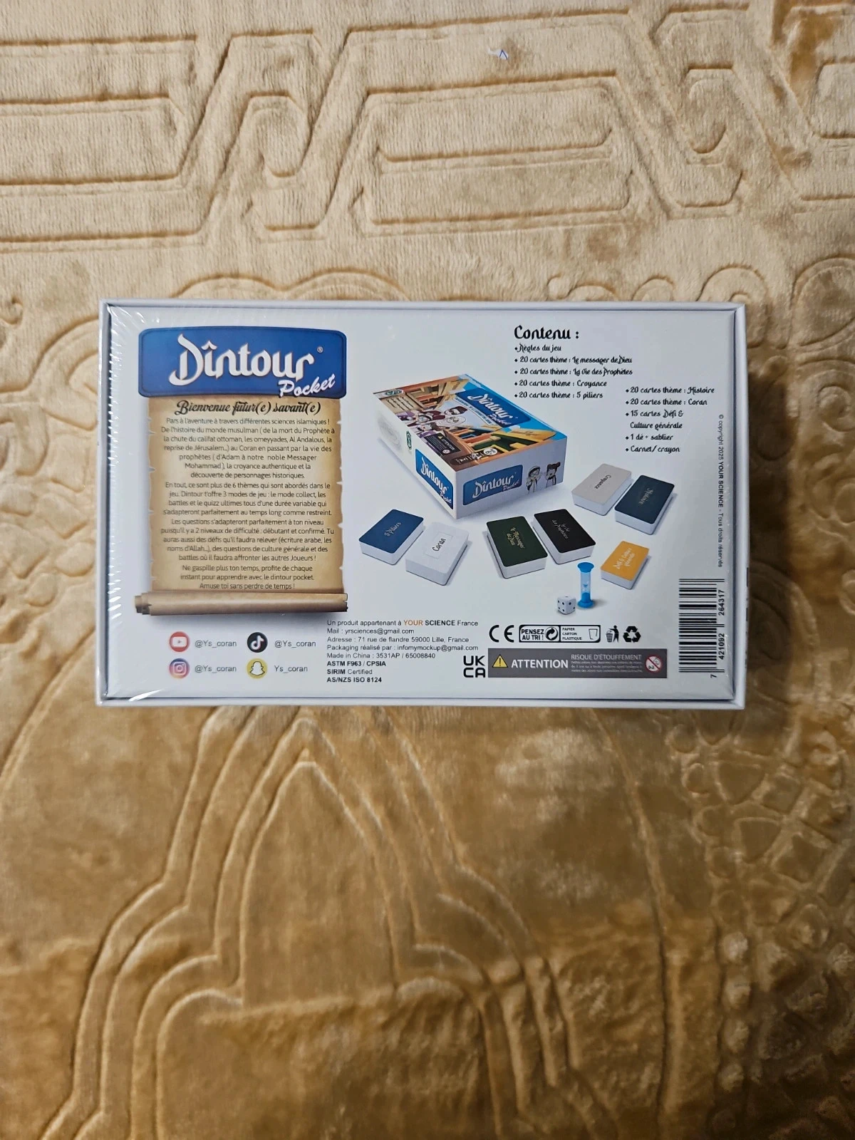 Din tour pochette deviendras tu le savant du jour – photo 2